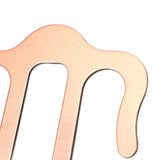 Maxbell Piano Sheet Clip Portable Alloy Page Holder for Pianos Book Cookbook Reading Bronze