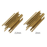 Maxbell 20Pcs Guitar Fret Wires Brass Fret Wire for Classical Guitar Electric Guitar 20 Frets