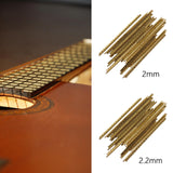 Maxbell 20Pcs Guitar Fret Wires Brass Fret Wire for Classical Guitar Electric Guitar 20 Frets