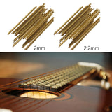 Maxbell 20Pcs Guitar Fret Wires Brass Fret Wire for Classical Guitar Electric Guitar 20 Frets