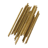 Maxbell 20Pcs Guitar Fret Wires Brass Fret Wire for Classical Guitar Electric Guitar 20 Frets
