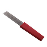 Maxbell Guiro Scraper with 11 Steel Rod Quality Sound for Parties Concerts Beginners
