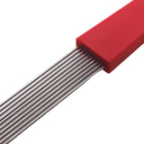Maxbell Guiro Scraper with 11 Steel Rod Quality Sound for Parties Concerts Beginners