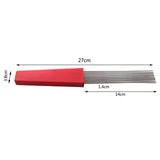 Maxbell Guiro Scraper with 11 Steel Rod Quality Sound for Parties Concerts Beginners