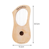 Maxbell harp Making Material set Ancient Style for Beginner for Kids and Adults