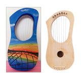 Maxbell harp Making Material set Ancient Style for Beginner for Kids and Adults