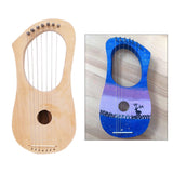 Maxbell harp Making Material set Ancient Style for Beginner for Kids and Adults