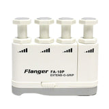 Maxbell Finger Exerciser Hand Grip Strengthener for Rock Climbing General Exercising white