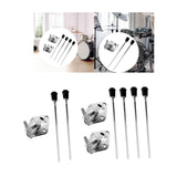 Maxbell Drum Leg Metal Drum Stands Leg for Drum Precussion Instrument Replacement