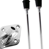 Maxbell Drum Leg Metal Drum Stands Leg for Drum Precussion Instrument Replacement