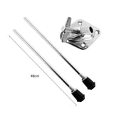 Maxbell Drum Leg Metal Drum Stands Leg for Drum Precussion Instrument Replacement