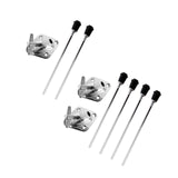 Maxbell Drum Leg Metal Drum Stands Leg for Drum Precussion Instrument Replacement