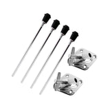 Maxbell Drum Leg Metal Drum Stands Leg for Drum Precussion Instrument Replacement