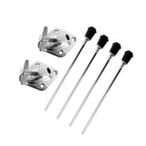 Maxbell Drum Leg Metal Drum Stands Leg for Drum Precussion Instrument Replacement