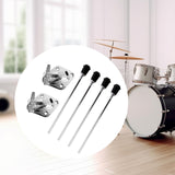 Maxbell Drum Leg Metal Drum Stands Leg for Drum Precussion Instrument Replacement