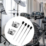 Maxbell Drum Leg Metal Drum Stands Leg for Drum Precussion Instrument Replacement