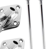 Maxbell Drum Leg Metal Drum Stands Leg for Drum Precussion Instrument Replacement