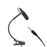 Maxbell Instrument Microphone Condenser Clip Metal for Sax Trumpet Stage Performance L3