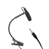 Maxbell Instrument Microphone Condenser Clip Metal for Sax Trumpet Stage Performance L3