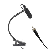 Maxbell Instrument Microphone Condenser Clip Metal for Sax Trumpet Stage Performance L4