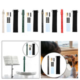 Maxbell Pocket Saxophone Portable Saxophone for Kids Music Lovers Instrument Players White