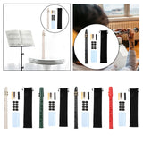 Maxbell Pocket Saxophone Portable Saxophone for Kids Music Lovers Instrument Players White