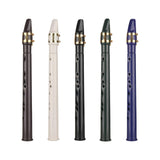 Maxbell Pocket Saxophone Portable Saxophone for Kids Music Lovers Instrument Players White