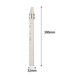 Maxbell Pocket Saxophone Portable Saxophone for Kids Music Lovers Instrument Players White