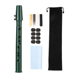 Maxbell Pocket Saxophone Portable Saxophone for Kids Music Lovers Instrument Players Dark Green