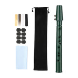 Maxbell Pocket Saxophone Portable Saxophone for Kids Music Lovers Instrument Players Dark Green