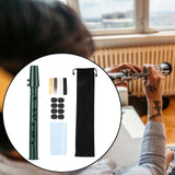Maxbell Pocket Saxophone Portable Saxophone for Kids Music Lovers Instrument Players Dark Green
