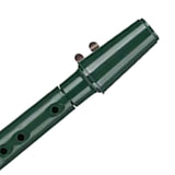 Maxbell Pocket Saxophone Portable Saxophone for Kids Music Lovers Instrument Players Dark Green