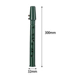 Maxbell Pocket Saxophone Portable Saxophone for Kids Music Lovers Instrument Players Dark Green