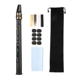 Maxbell Pocket Saxophone Portable Saxophone for Kids Music Lovers Instrument Players Black