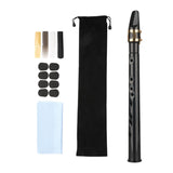 Maxbell Pocket Saxophone Portable Saxophone for Kids Music Lovers Instrument Players Black