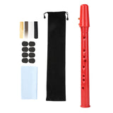 Maxbell Pocket Saxophone Portable Saxophone for Kids Music Lovers Instrument Players Red