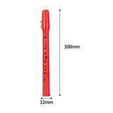 Maxbell Pocket Saxophone Portable Saxophone for Kids Music Lovers Instrument Players Red