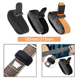 Maxbell Universal Fretboard Bass Guitar String Mute Dampener for Ukulele Bass Guitar black S