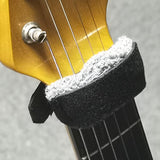 Maxbell Universal Fretboard Bass Guitar String Mute Dampener for Ukulele Bass Guitar black M