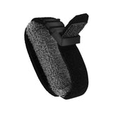 Maxbell Universal Fretboard Bass Guitar String Mute Dampener for Ukulele Bass Guitar black grey M