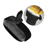 Maxbell Universal Fretboard Bass Guitar String Mute Dampener for Ukulele Bass Guitar black grey M