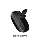 Maxbell Universal Fretboard Bass Guitar String Mute Dampener for Ukulele Bass Guitar black grey M