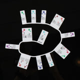 Maxbell Piano Stickers Piano Notes Guide for Beginner 88 Key Keyboard Learning Piano Colorful