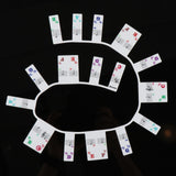 Maxbell Piano Stickers Piano Notes Guide for Beginner 88 Key Keyboard Learning Piano Colorful