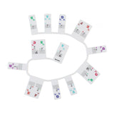 Maxbell Piano Stickers Piano Notes Guide for Beginner 88 Key Keyboard Learning Piano Colorful