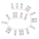 Maxbell Piano Stickers Piano Notes Guide for Beginner 88 Key Keyboard Learning Piano Colorful