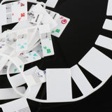 Maxbell Piano Stickers Piano Notes Guide for Beginner 88 Key Keyboard Learning Piano Colorful