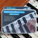 Maxbell Piano Stickers Piano Notes Guide for Beginner 88 Key Keyboard Learning Piano Colorful