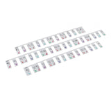 Maxbell Piano Stickers Piano Notes Guide for Beginner 88 Key Keyboard Learning Piano Colorful