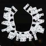 Maxbell Piano Stickers Piano Notes Guide for Beginner 88 Key Keyboard Learning Piano Black White